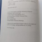 Copyright side i bogen Rapport fra en ørkenspejling med forlag, udgivelsesår og ISBN nummer.
