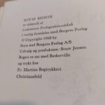Copyright info for 'Sojas Bedste' fra Borgen Forlag