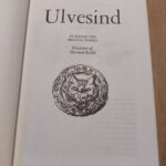 Titelblad af 'Ulvesind' med ulveillustration