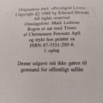 Copyright-tekst for 'Det andet liv' 1988, 3. oplag