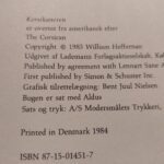 Udgivelses- og copyrightoplysninger for bogen