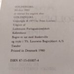 Copyright-side af GOLDENGIRL MOSKVA 1980