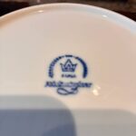 Kahla porcelænstallerken med Jubiläumsware stempel