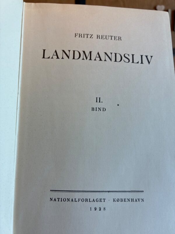 Fritz Reuter bog