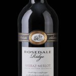 Rosedale Ridge Shiraz-Merlot flaske
