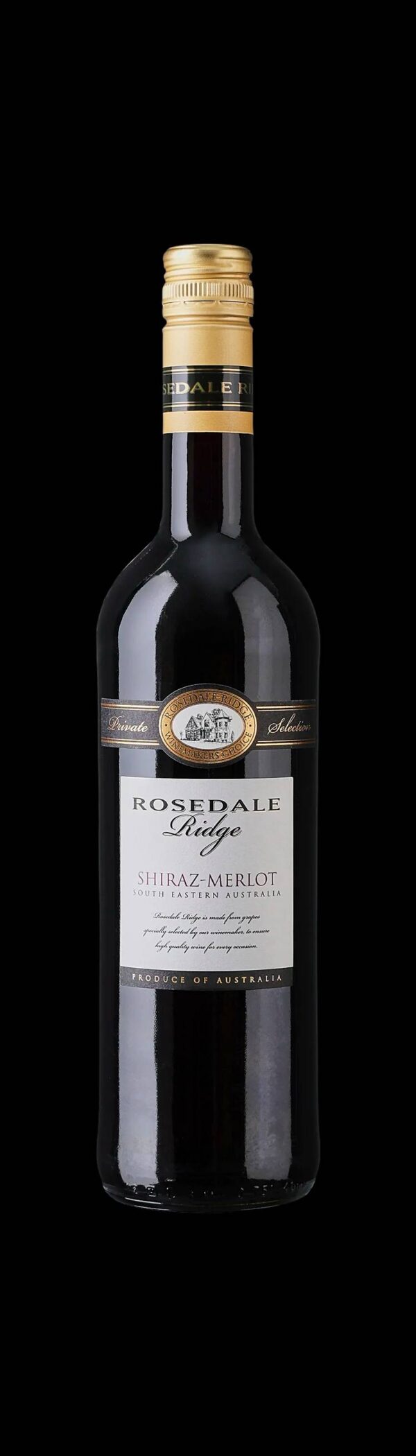 Rosedale Ridge Shiraz-Merlot flaske
