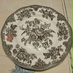 vintage flad tallerken
