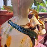 vase med blomster