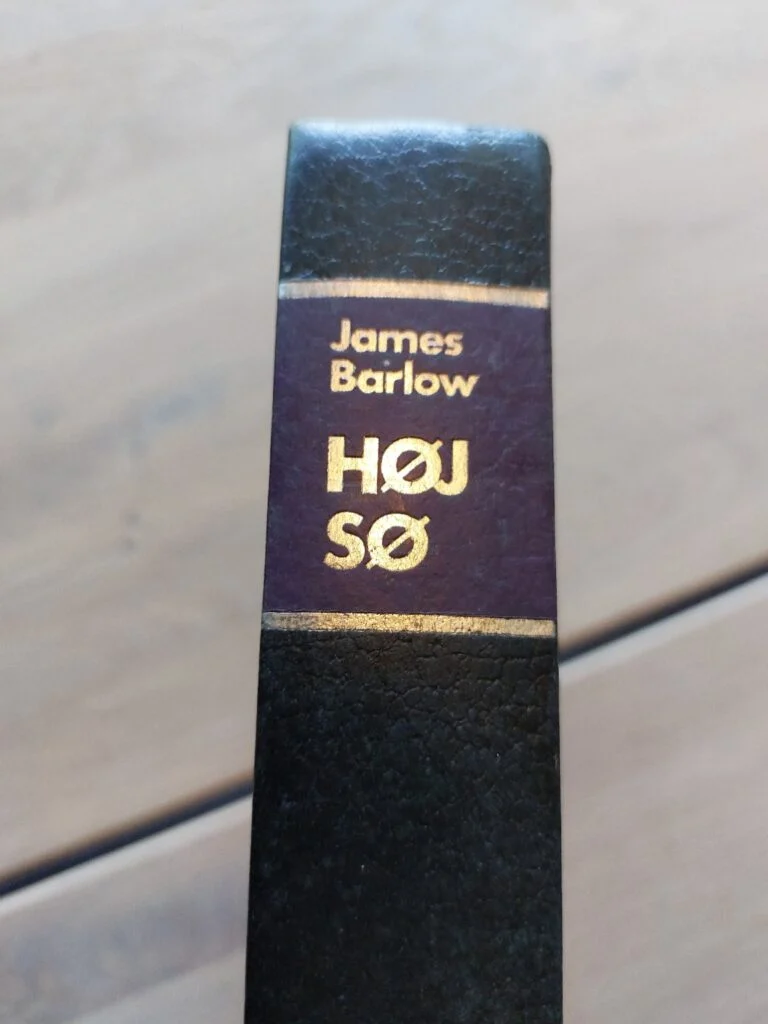 Høj sø – James Barlow (Liner, dansk udgave, Lademann Forlag – Christiansfeld tryk)