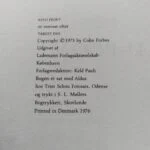 Kolofon i Kold front med originaltitlen Target Five, Lademann og dansk tryk i 1976.