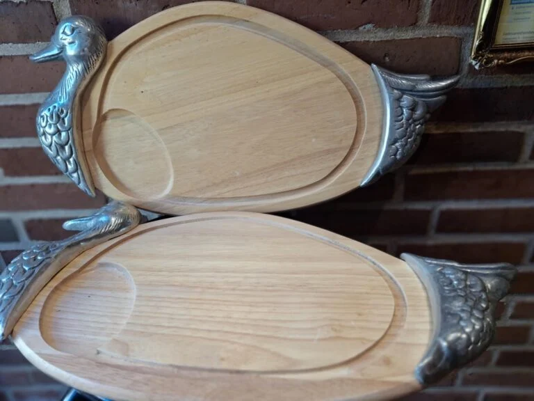 Ovale tapas- og serveringsbrætter i træ 🌿🍷