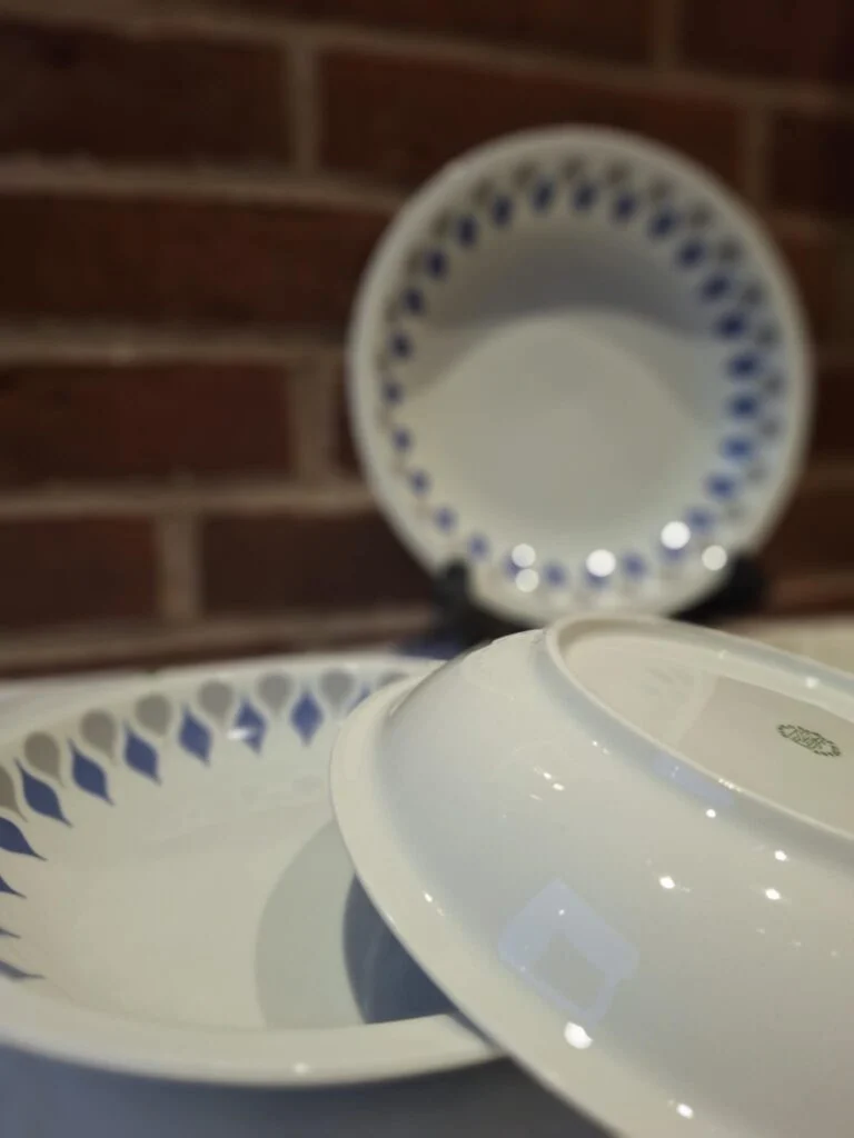 Lyngby Danild Dråben – dybe tallerkener, 20 cm