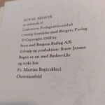 Copyright info for 'Sojas Bedste' fra Borgen Forlag