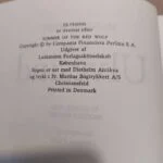 Copyright information for 'Ulvesind', Lademann Forlag