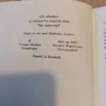 Udgivelsesdetaljer for 'De ubudne', Forlaget Skrifola