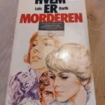 Forside af 'Hvem er morderen?' med illustrationer