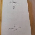 Titelblad af Sesam Leksikon nr. 9, forlag Skrifola