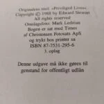 Copyright-tekst for 'Det andet liv' 1988, 3. oplag