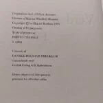 Inderside med udgivelsesinformation fra 1955