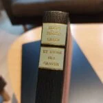Bogryg med guldtekst, 'Et Vidne fra Graven'