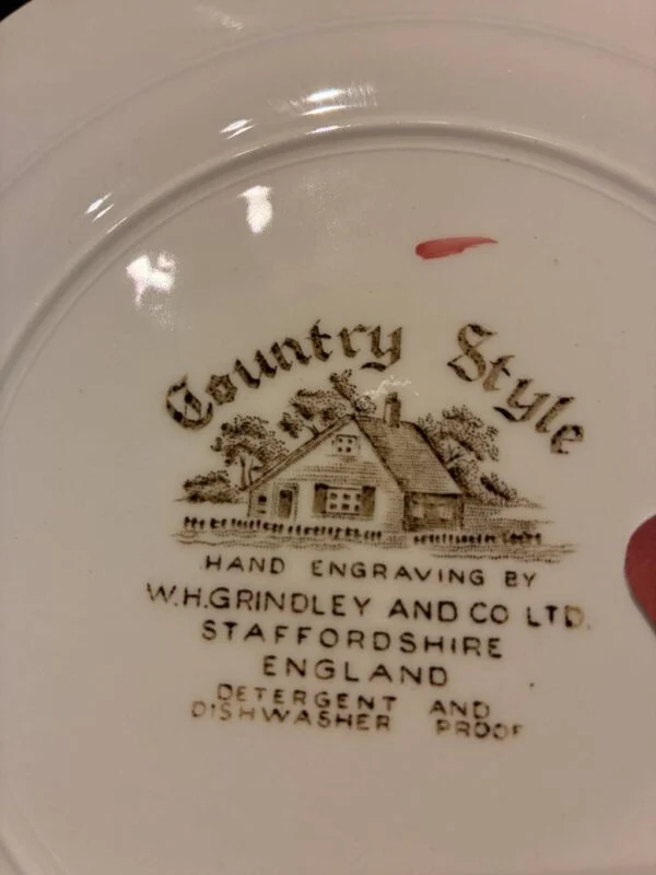 Bagside med 'Country Style' mærke