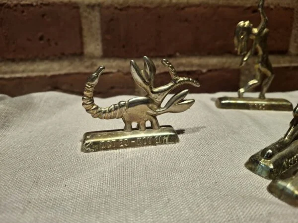 Messingfigur af skorpion, oct 23 - nov 21