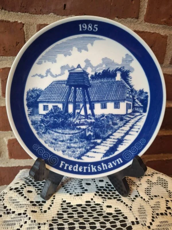 Frederikshavn motiv med Klokkestablen 1985