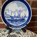 Frederikshavn motiv på årsplatte fra 1983