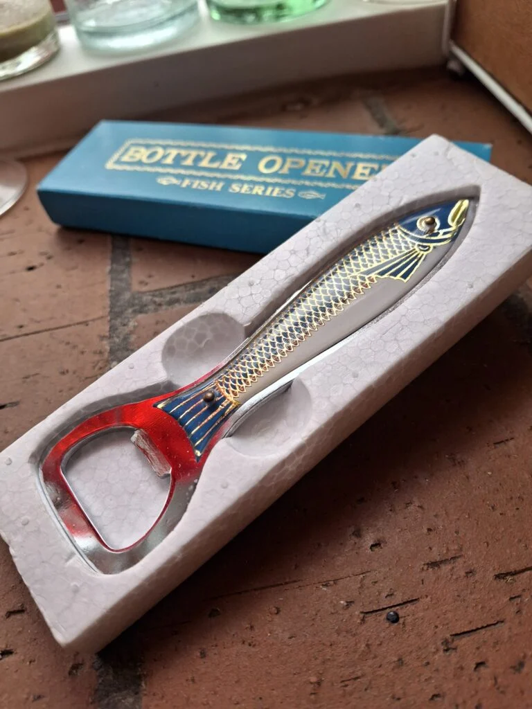 Flaskeåbner med fiskemotiv – Fish Series i æske