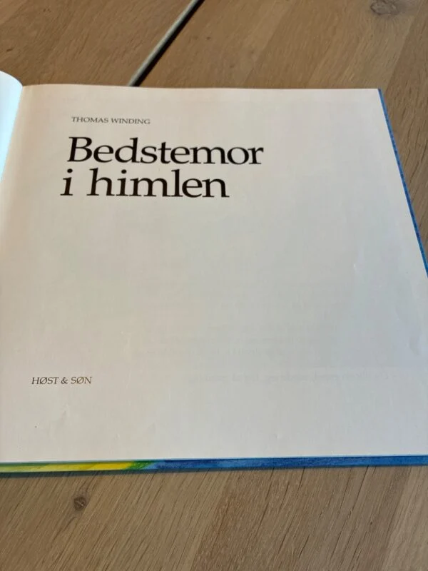 Bedstemor i himlen – Thomas Winding, billedbog