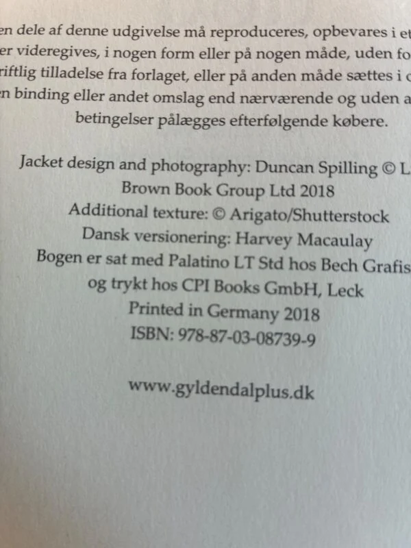 ISBN og forlagsinfo