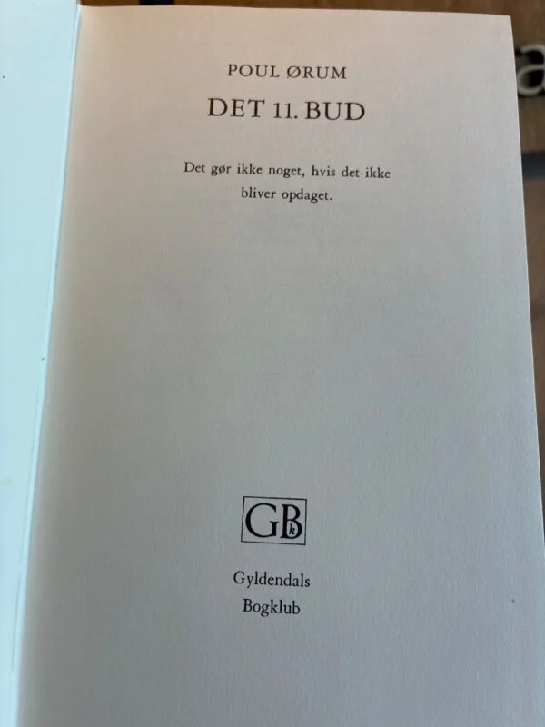 Poul Ørum krimi