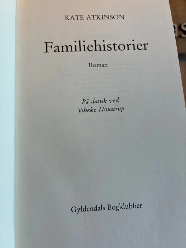 Kate Atkinson roman
