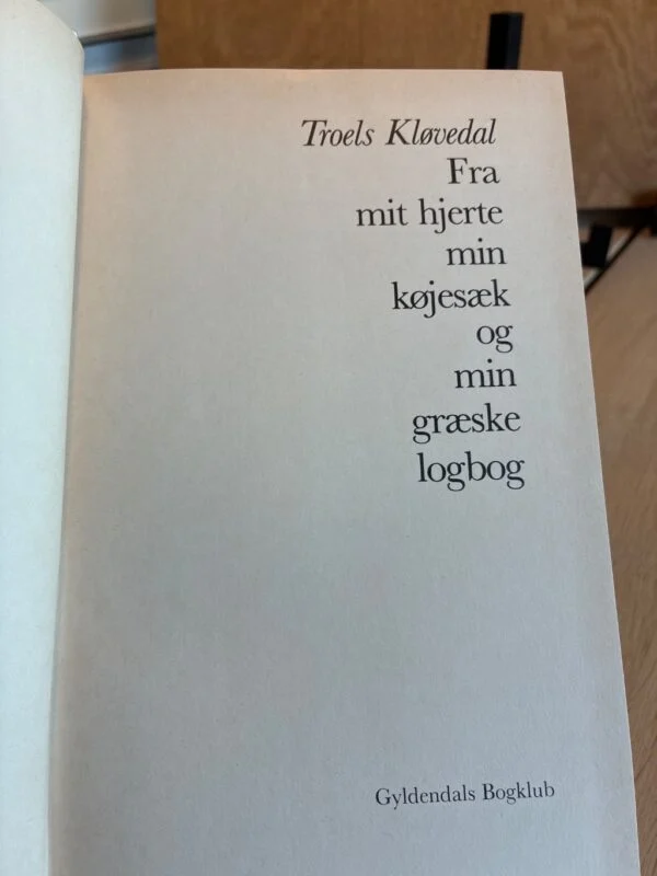 vintage rejsebeskrivelse