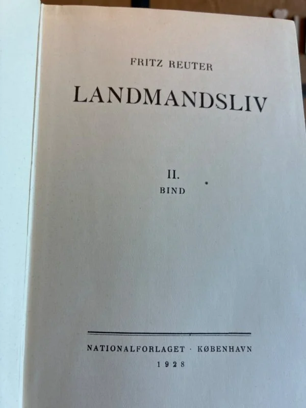 Fritz Reuter bog