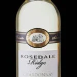 Rosedale Ridge Chardonnay flaske