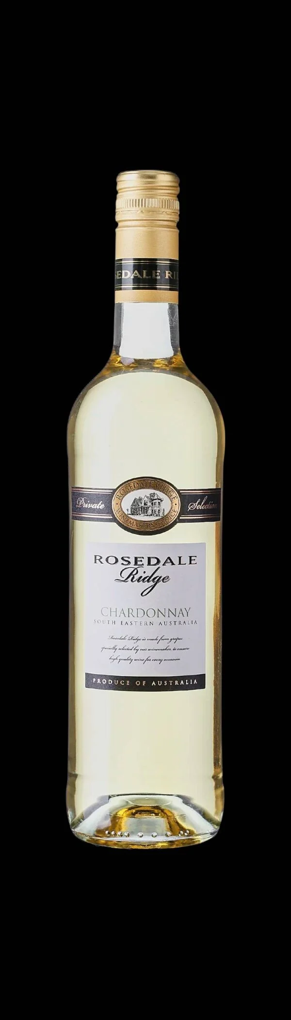 Rosedale Ridge Chardonnay flaske