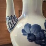 blå blomster porcelæn