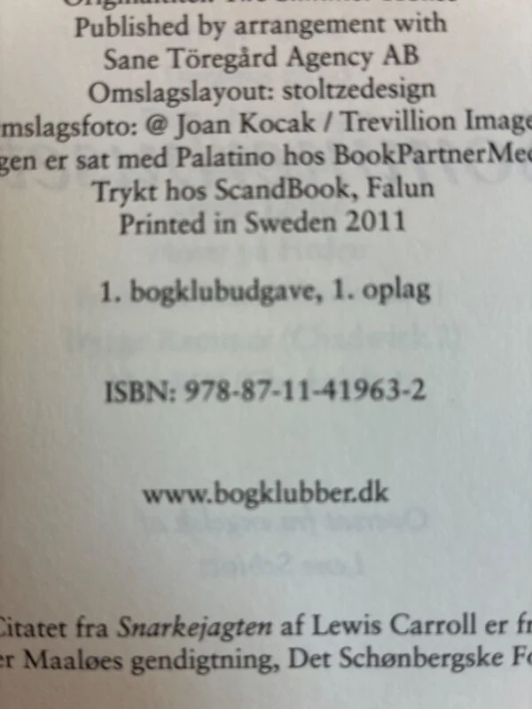Sommerhuset af Marcia Willett – bogklubudgave 2011