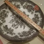 Vintage Asiatic Pheasants skål fra Enoch Wedgwood