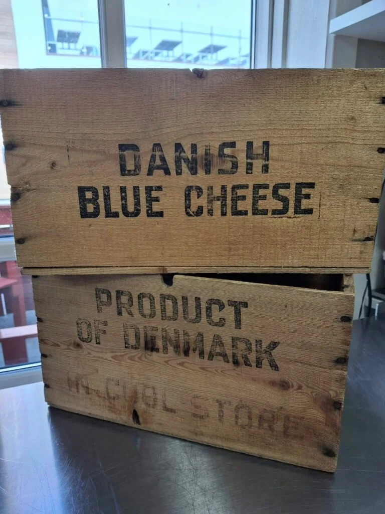 Vintage Ostekasse til Danish Blue Cheese
