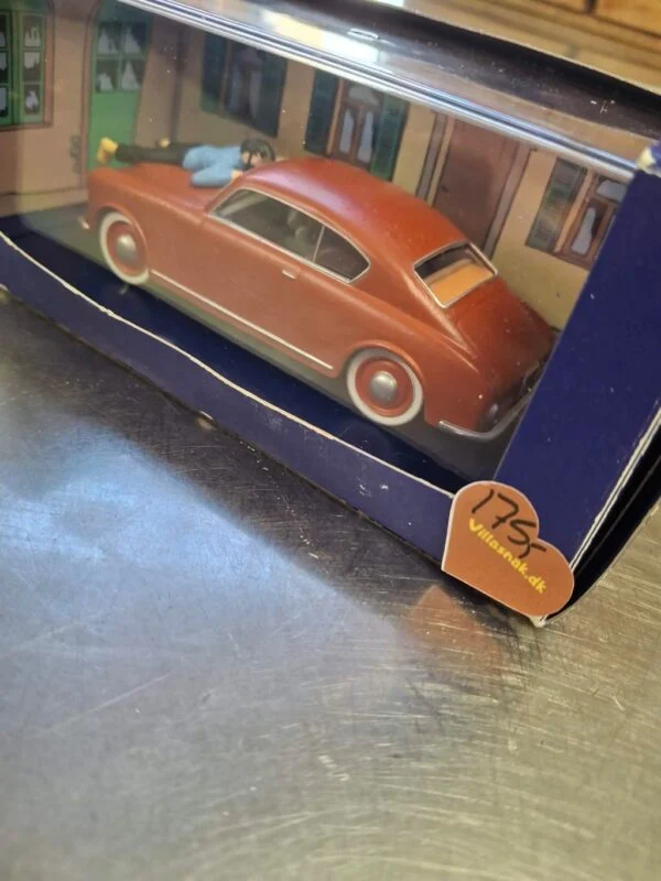 Vintage Tintin Bil Dekoration