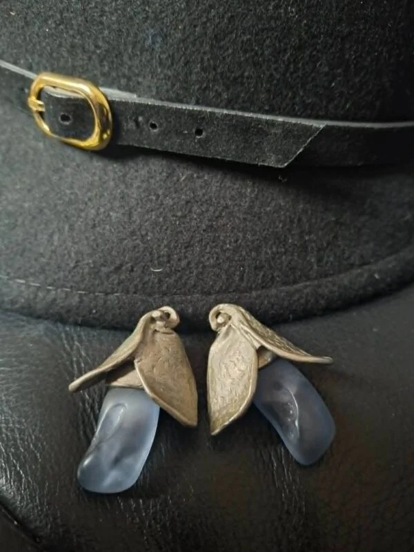 vintage clip-on øreringe
