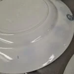 Bundring og underside på Furnivals Medina-tallerken