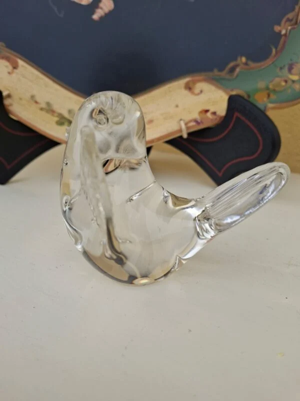 vintage glasfugl