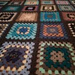 granny square tæppe