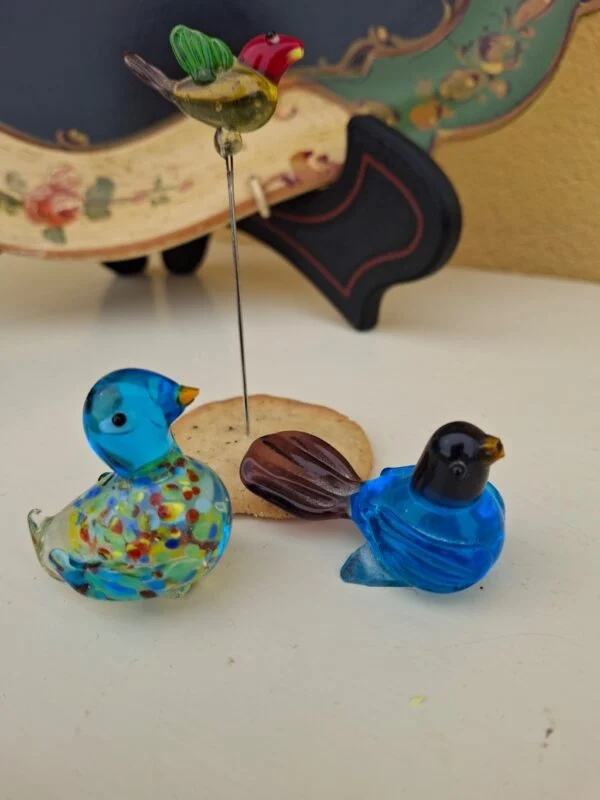 Murano-style glasfigurer