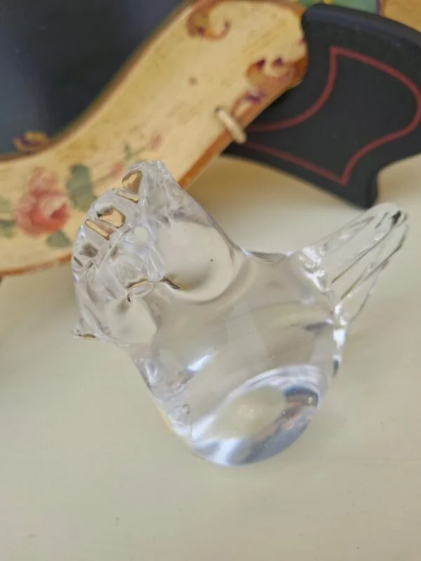 vintage glasfigur