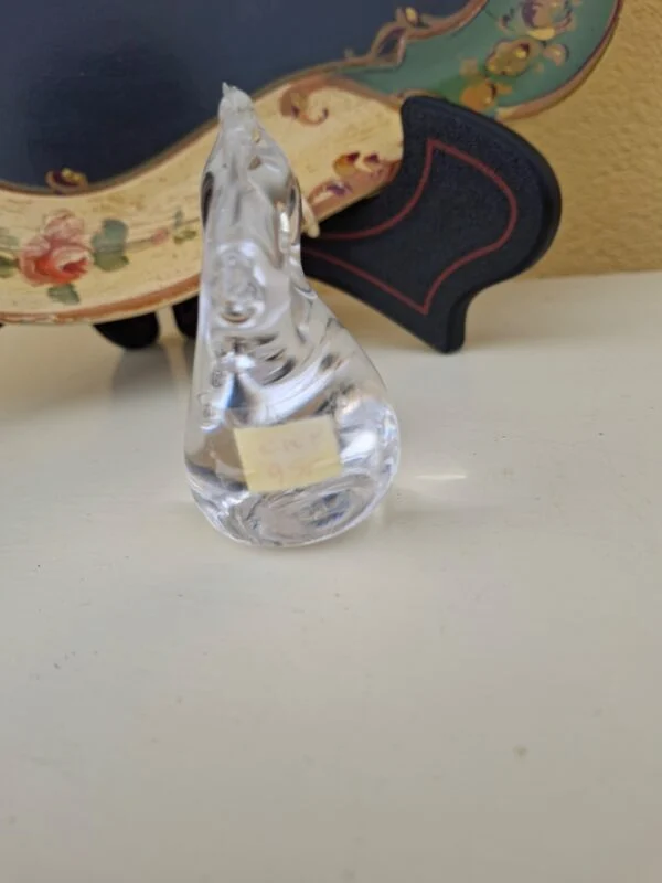 dekorativ glasfugl