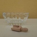 vintage glasskål